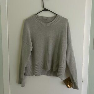 COPY - Grey Everlane cotton sweater